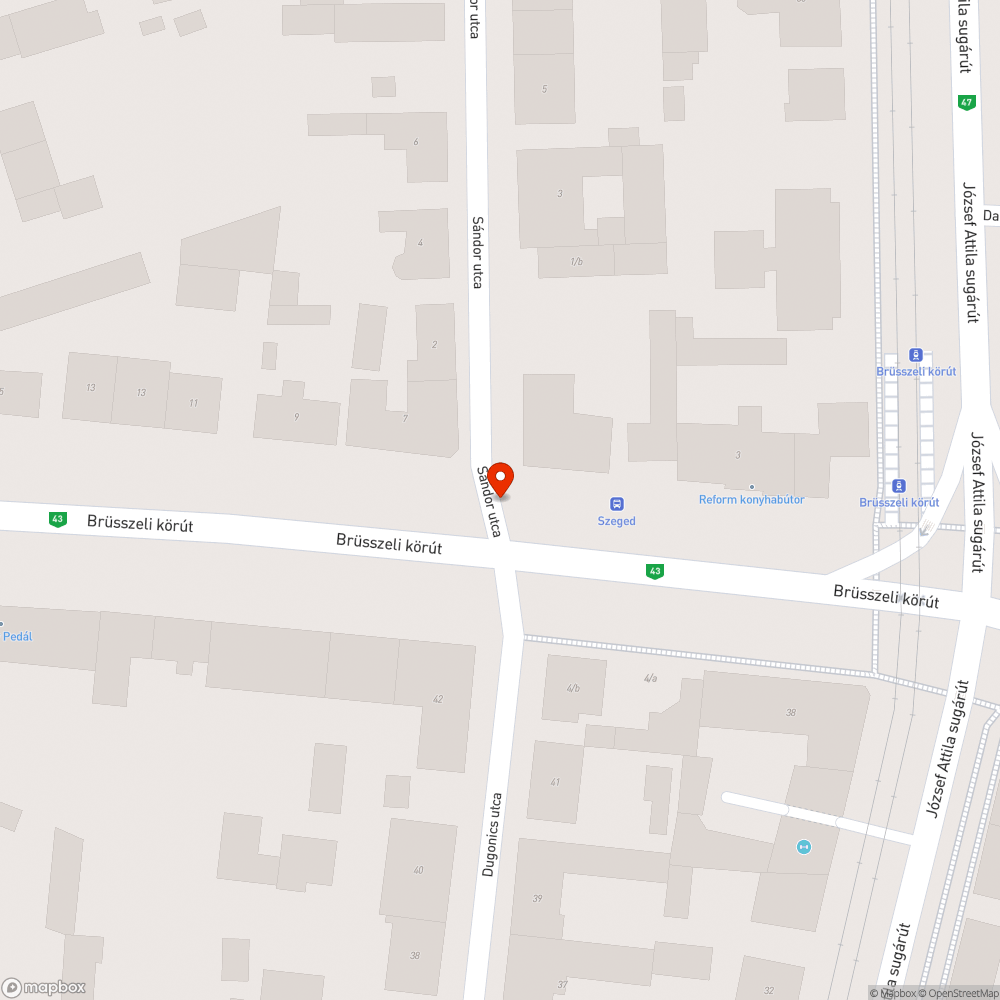 Elhanyagolt, koszos járda és zölterület bejelentés helye