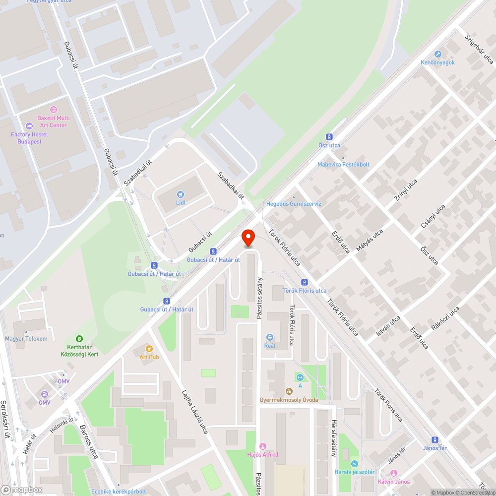 Célszerűtlenül elosztott kukák bejelentés helye