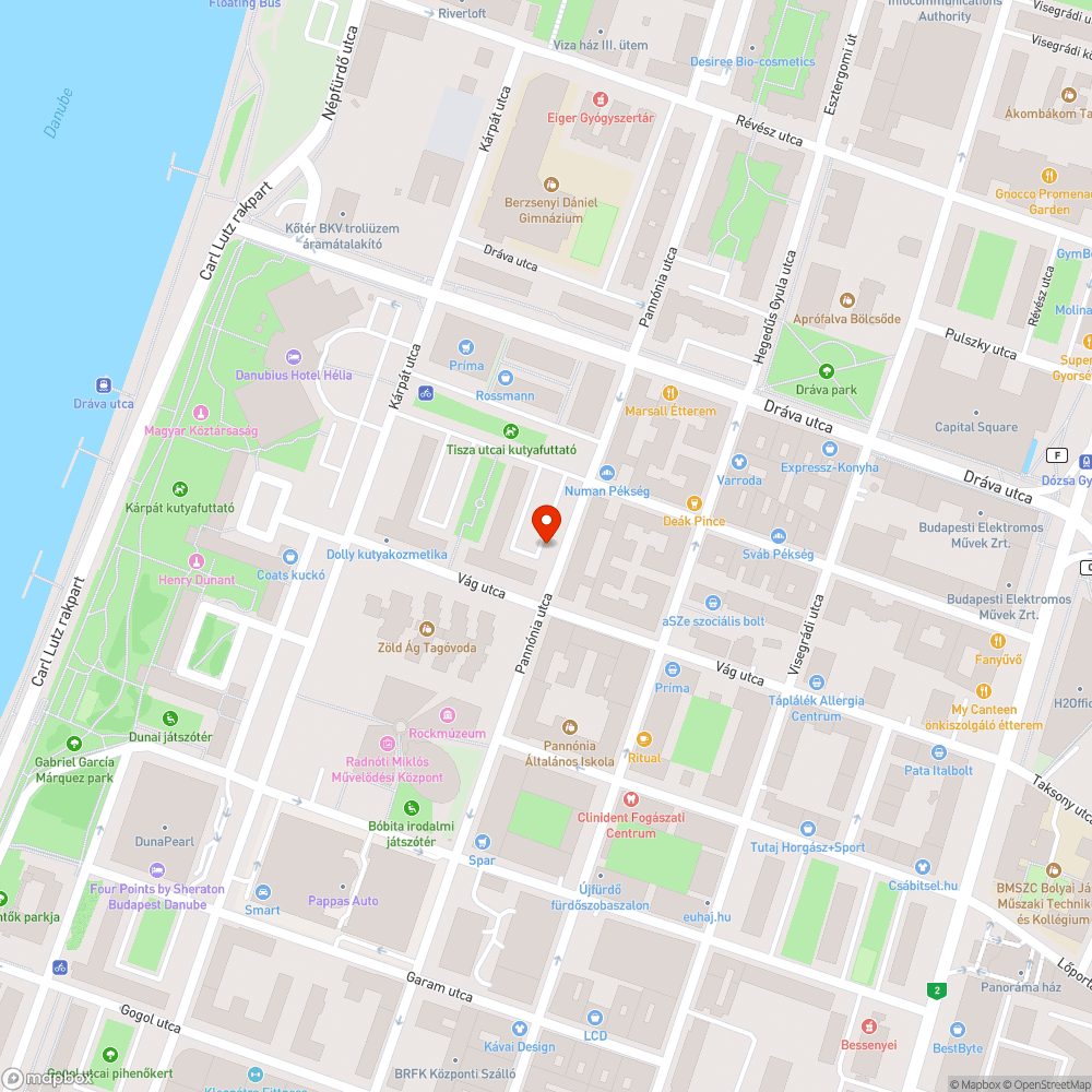 Kiszáradt fa bejelentés helye