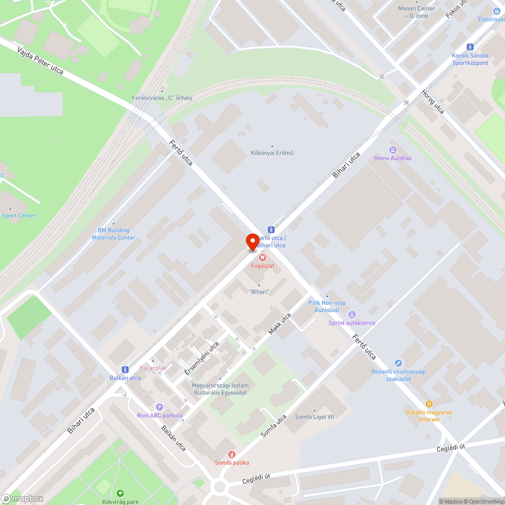 Hiányzó folyókarács bejelentés helye