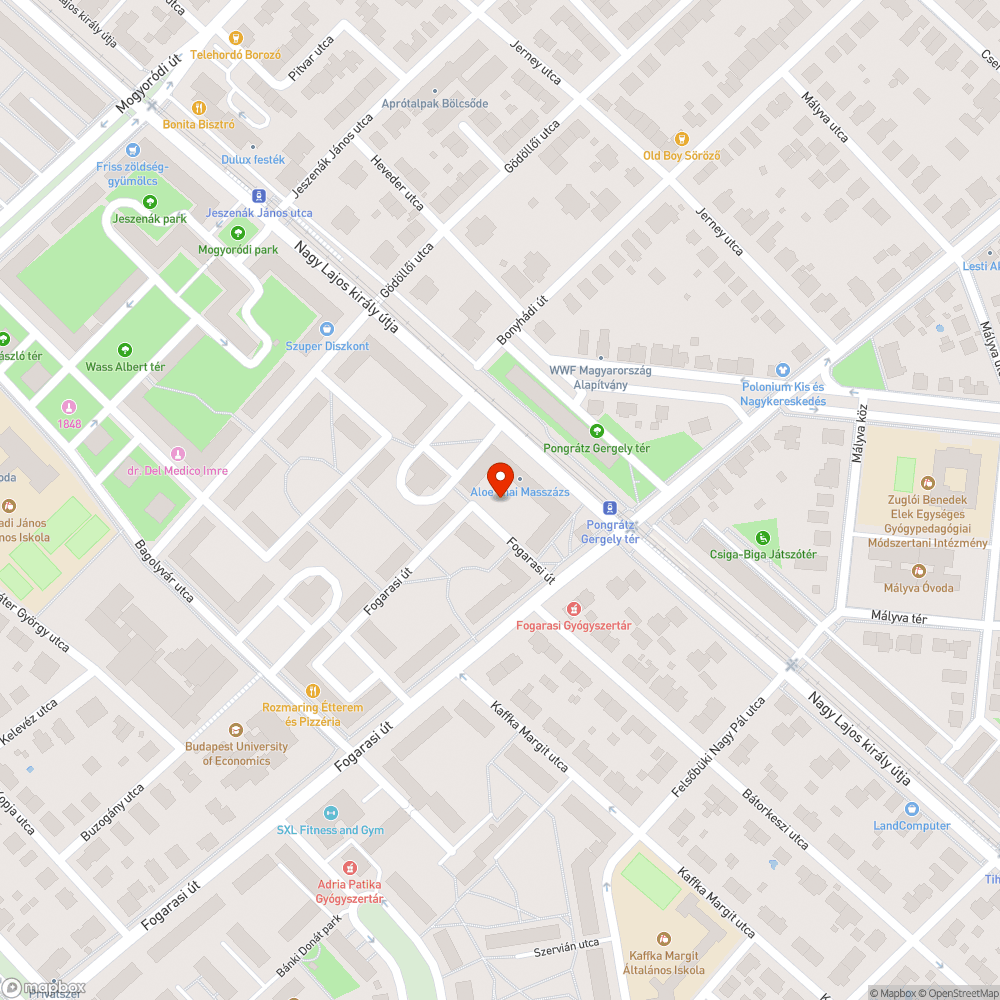 Elhagyott jármű bejelentés helye