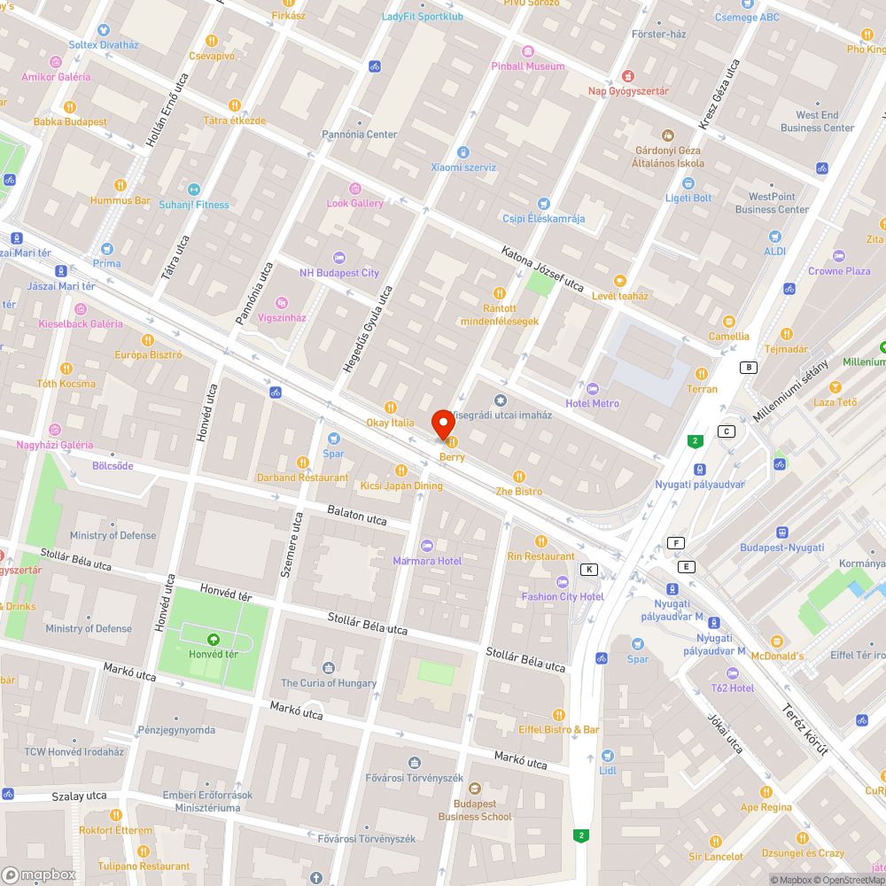 Víz alatt a gyalogátkelőhely bejelentés helye