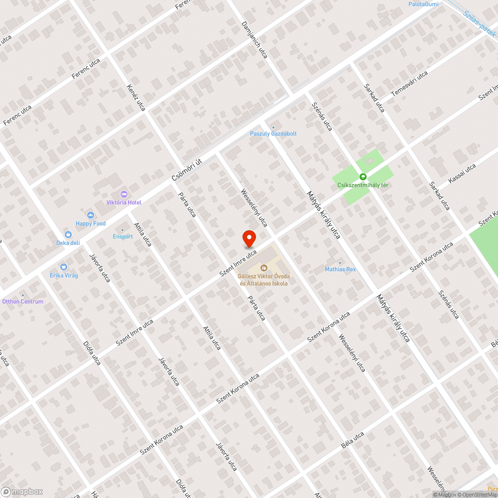 Beszakadt víznyelő rács bejelentés helye