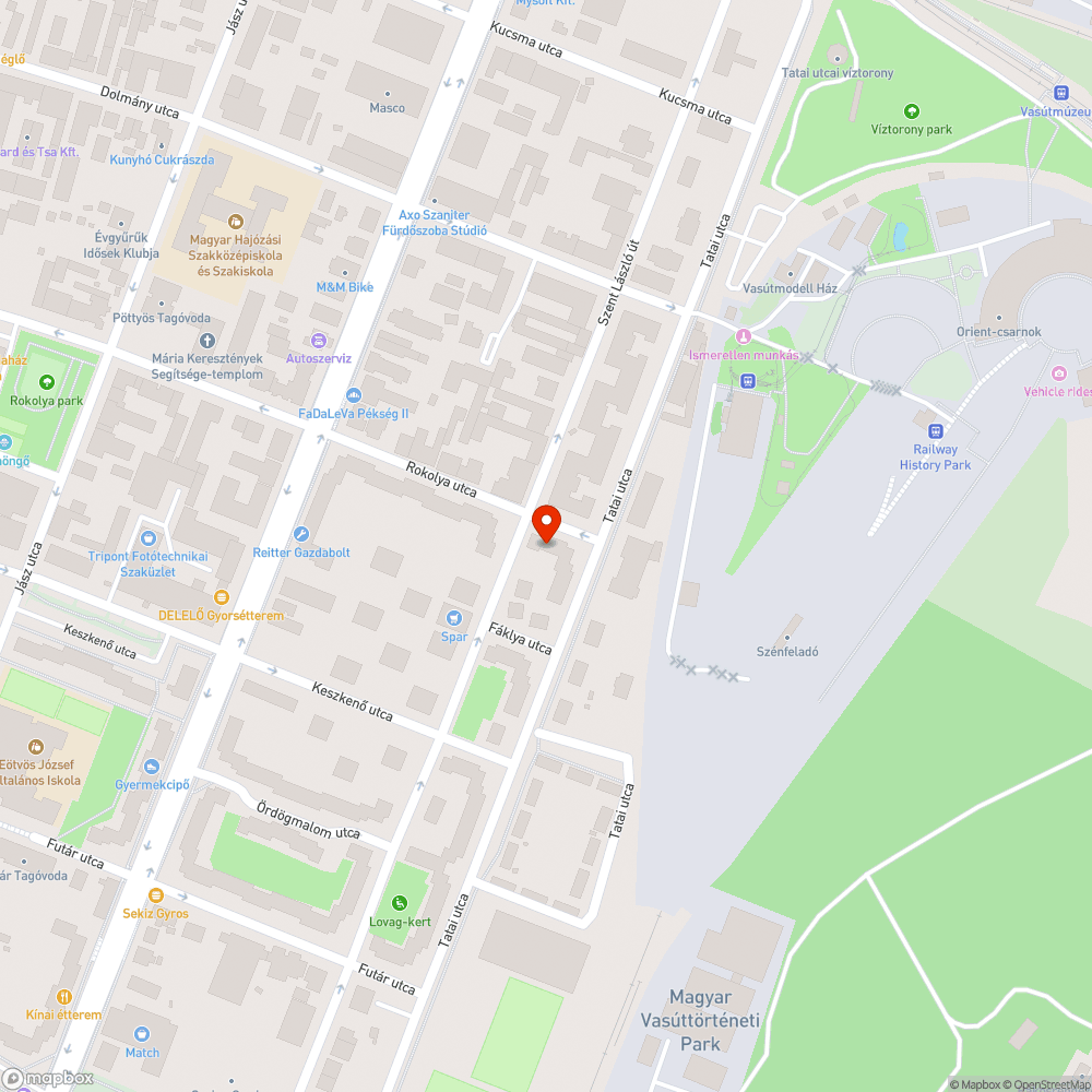 Letörött faág bejelentés helye