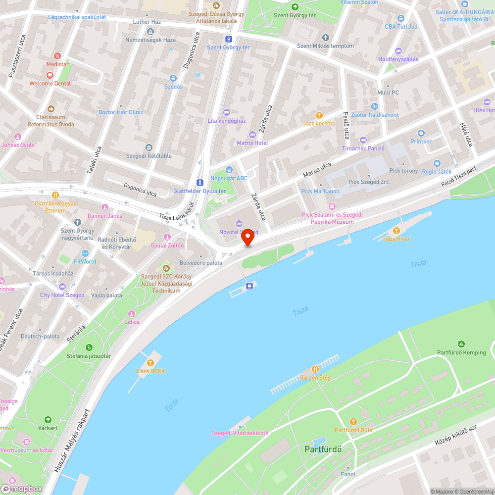 Szakadt zászló bejelentés helye