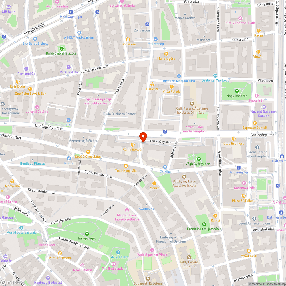 Elhagyott kerékpárok bejelentés helye