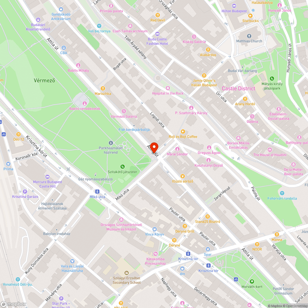 Elhagyott kerékpár bejelentés helye