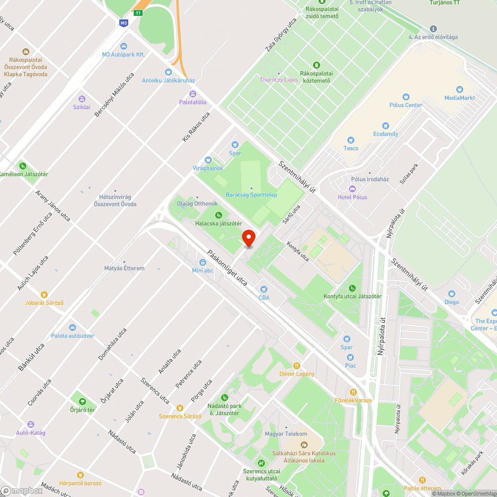 Láthatóan elhagyatott jármű bejelentés helye