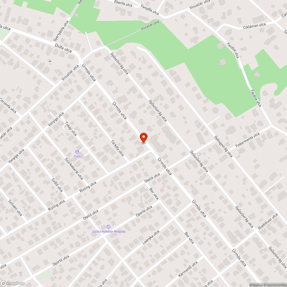 Megnehezített kihajtás növényzet miatt bejelentés helye