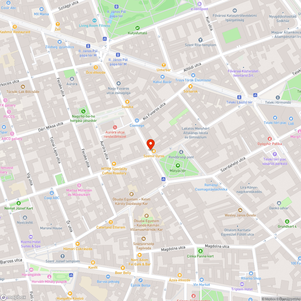 Beszakadt útburkolat a zebránál bejelentés helye