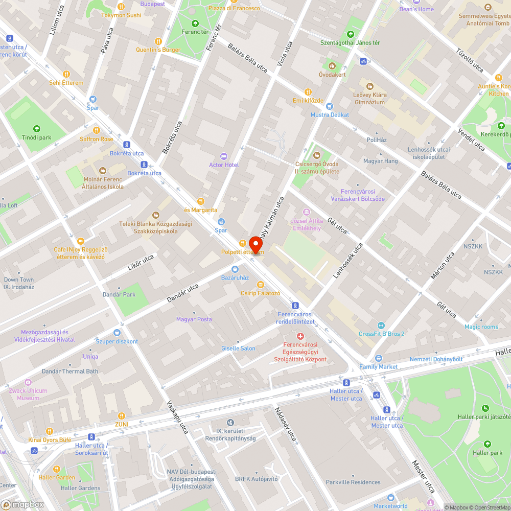 Gömbtükör elferdült bejelentés helye