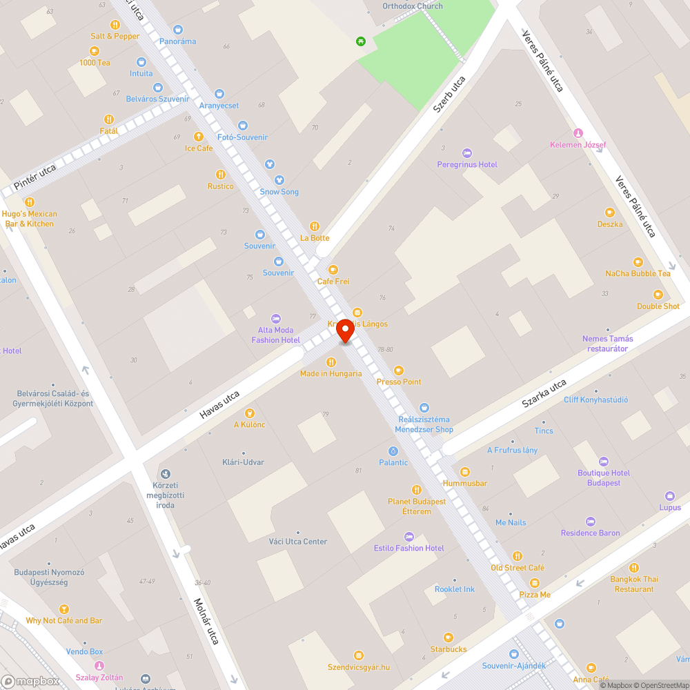 Megrongált díszkút bejelentés helye