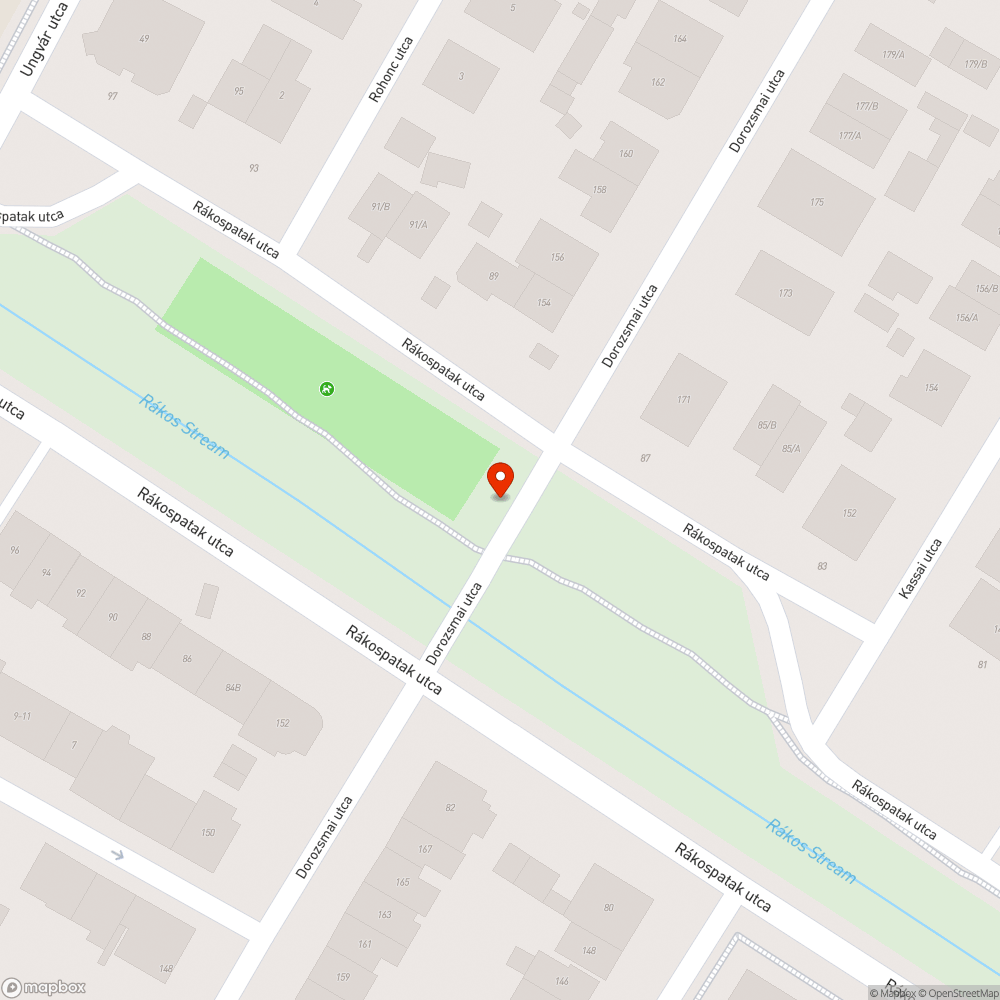 Kiszáradt fa bejelentés helye