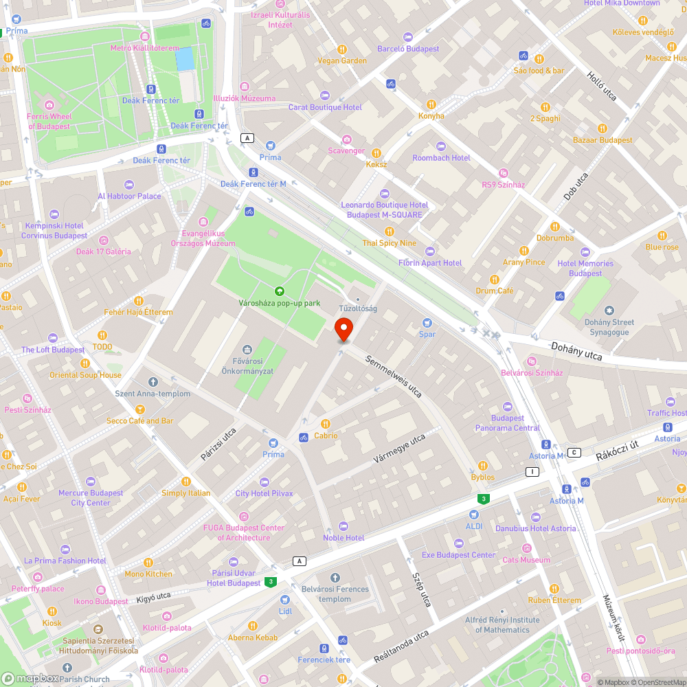 Kidőlt poller bejelentés helye