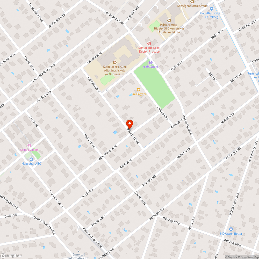 Sok roncs egy kertvárosi lakóutcában bejelentés helye