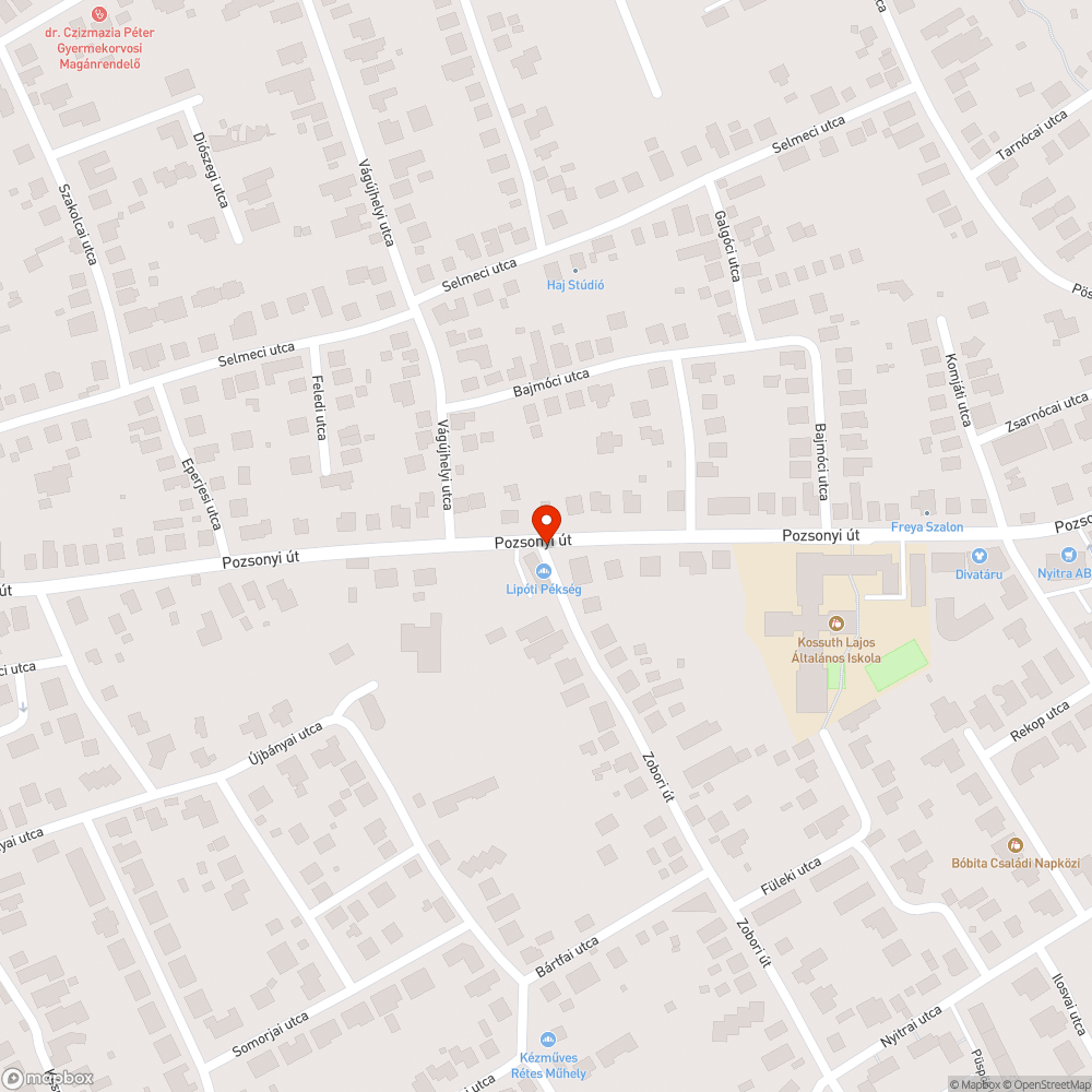 Kereszteződés részleges lezárása bejelentés helye