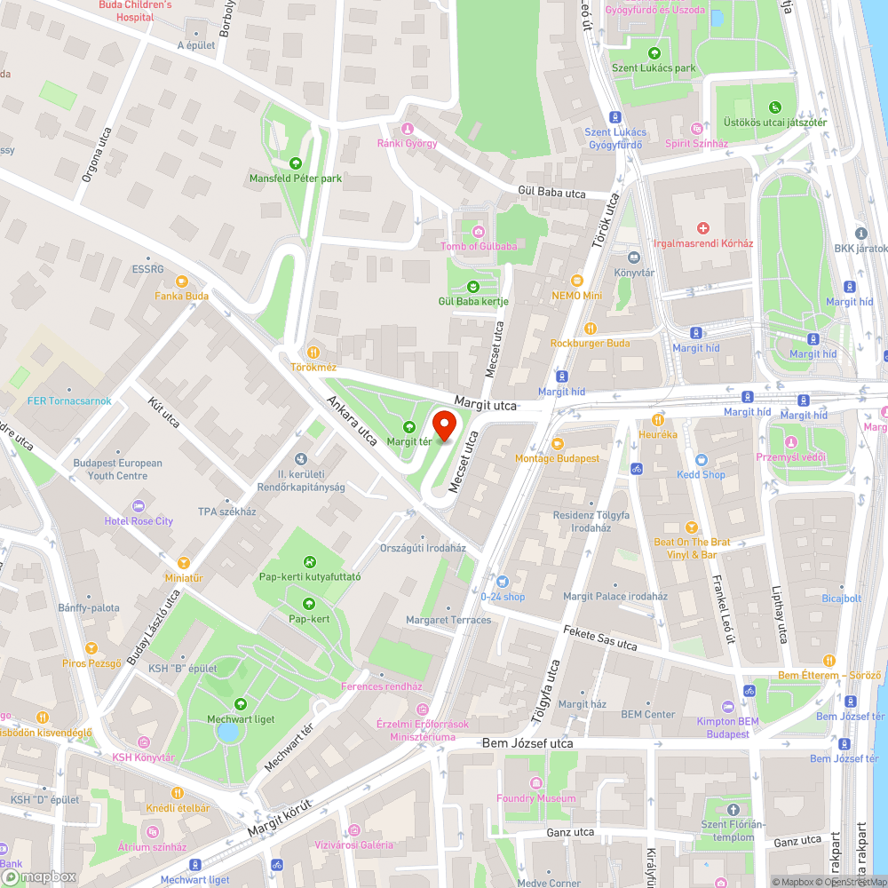 Sérült korlat bejelentés helye