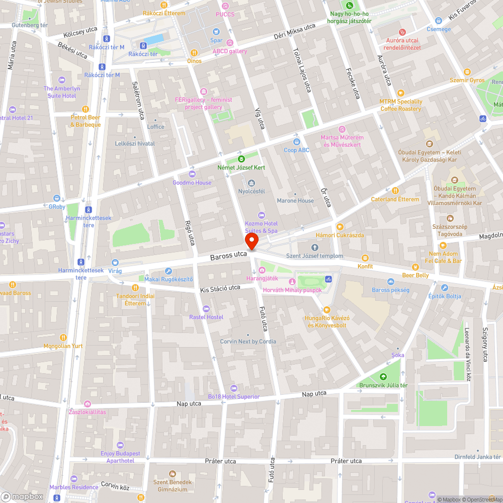 Kátyús szakasz bejelentés helye