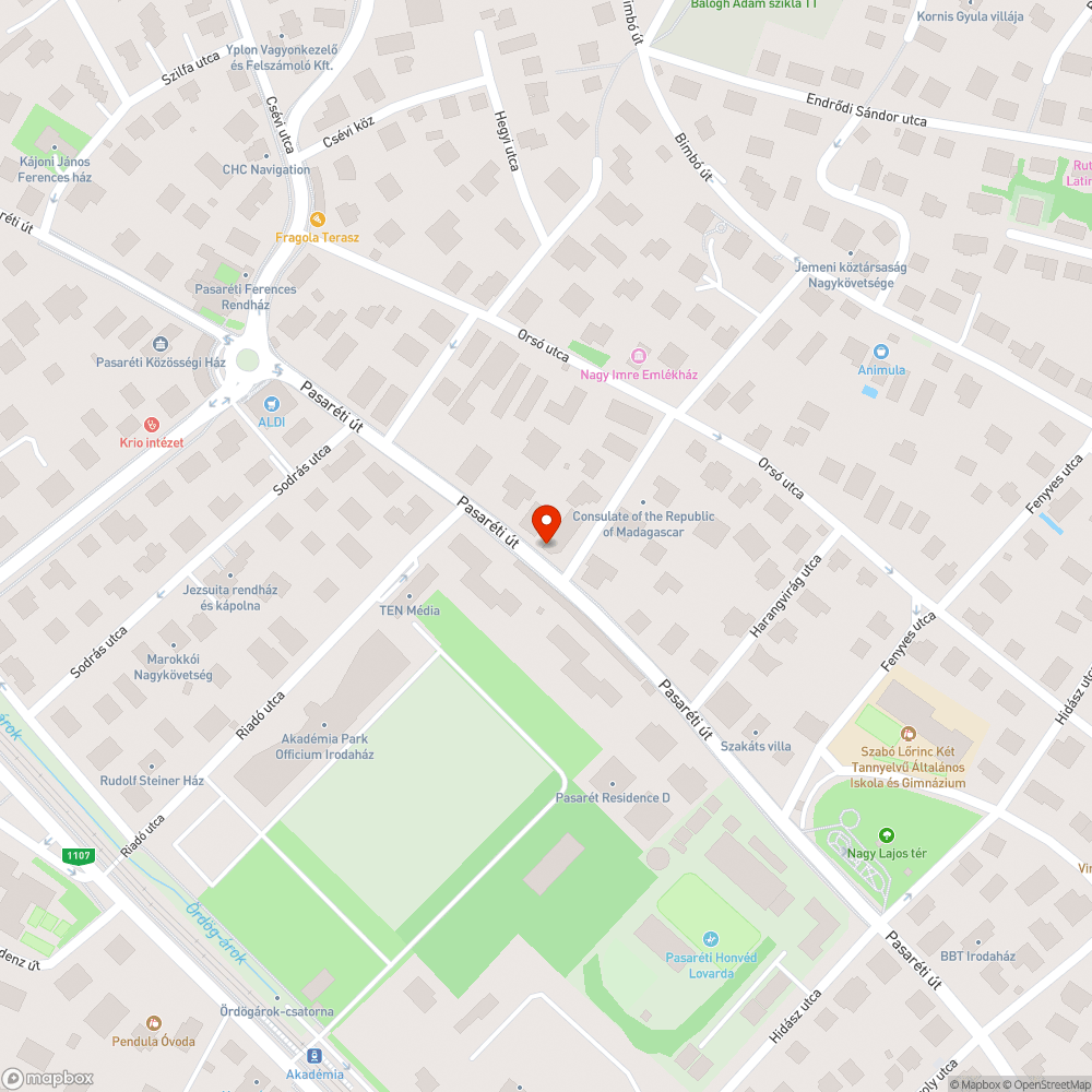 Megsüllyedt járda bejelentés helye