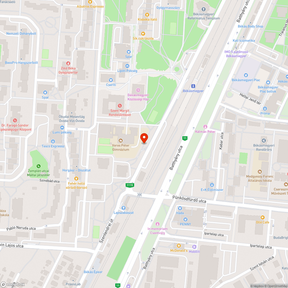 Graffitik bejelentés helye