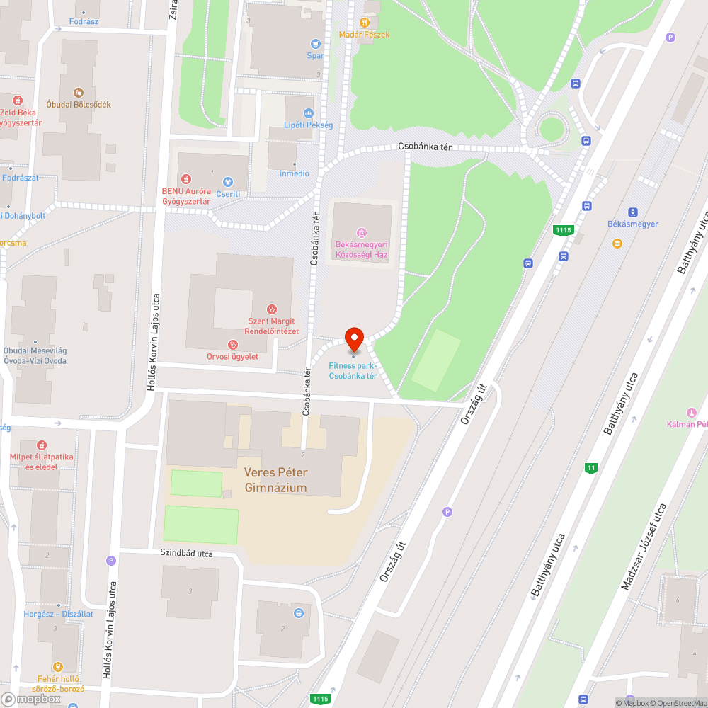 Graffitik és leesett plakát bejelentés helye