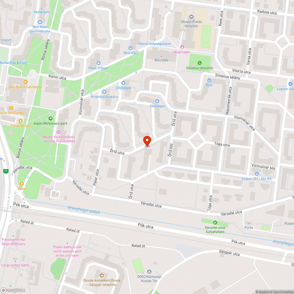 Csatornafedél körül megsüllyedt talaj bejelentés helye