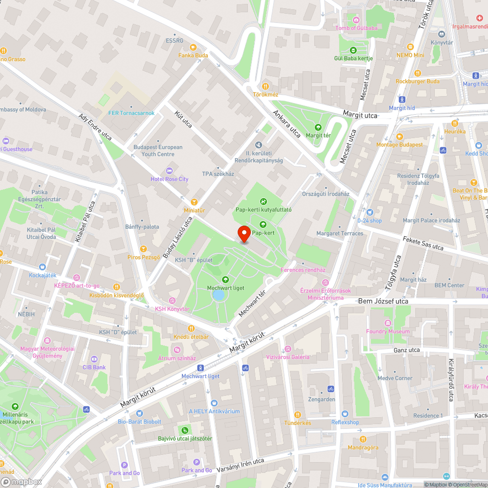 Madártetem a játszótér mellett bejelentés helye