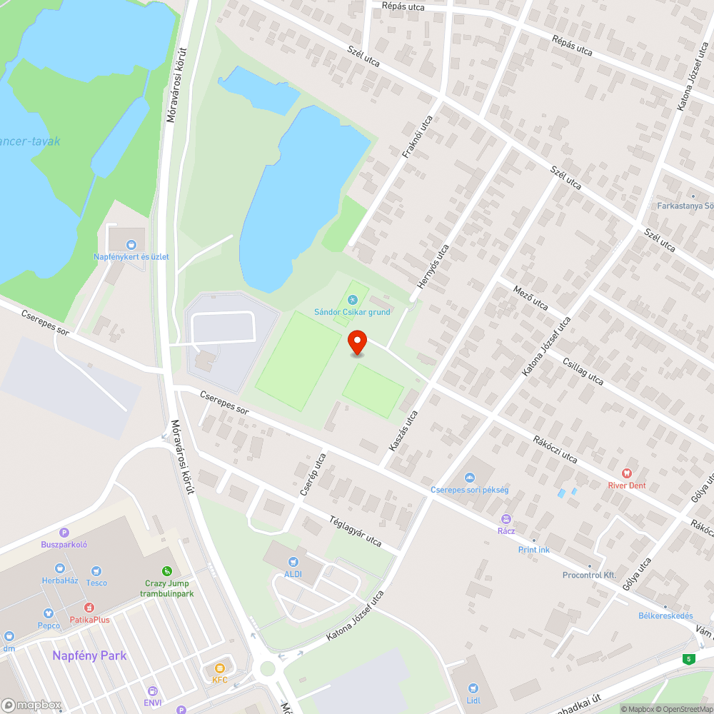 Fűnyírás bejelentés helye