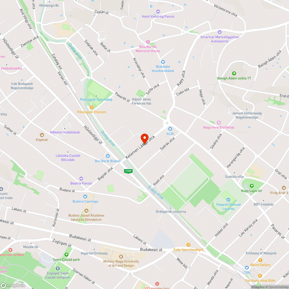 Nem megfelelően kihelyezett zöldhulladék bejelentés helye