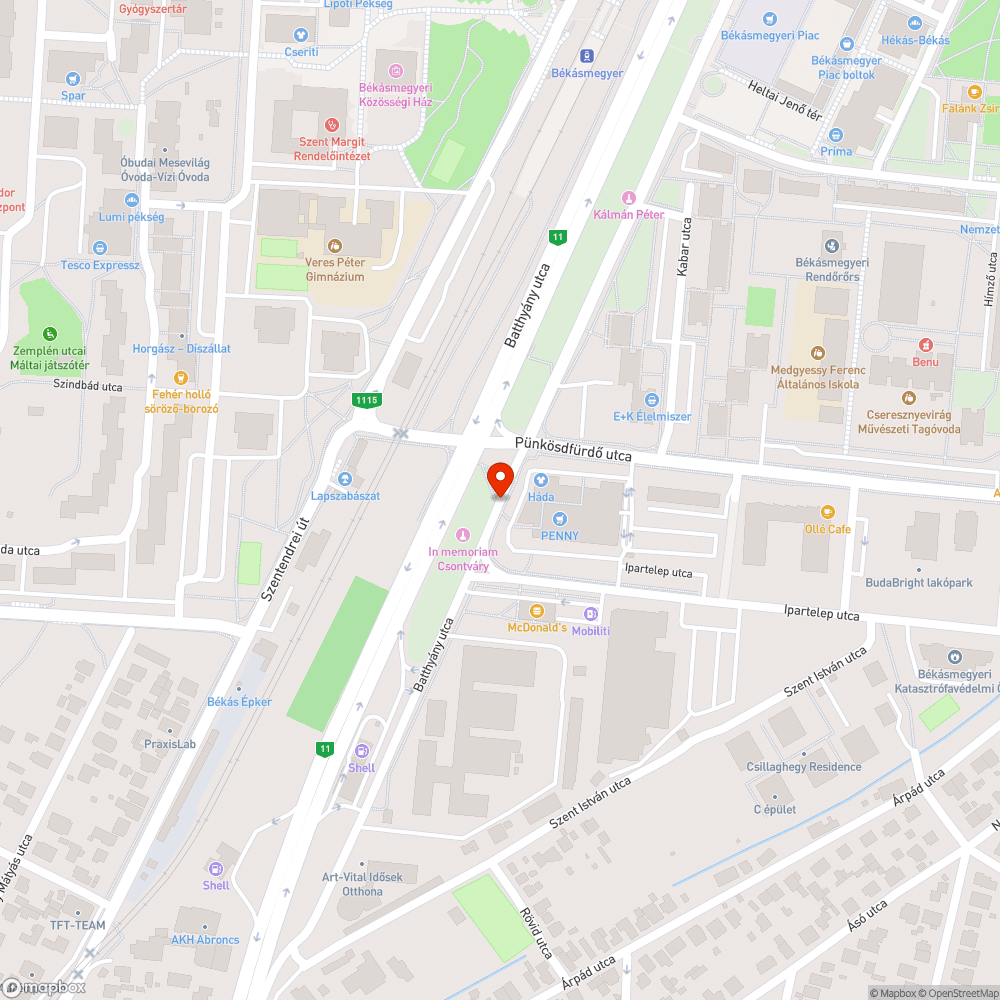 Tönkrement útjavítás bejelentés helye