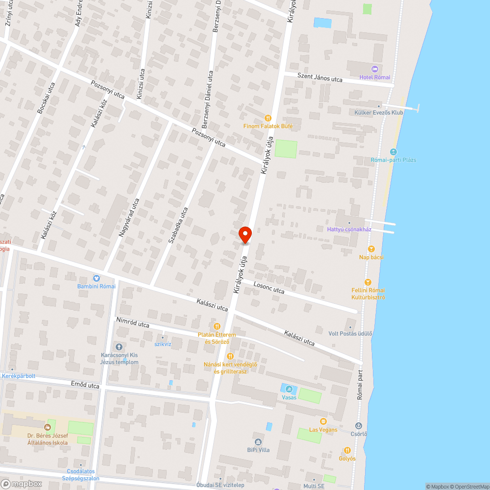 Rossz állapotú út bejelentés helye