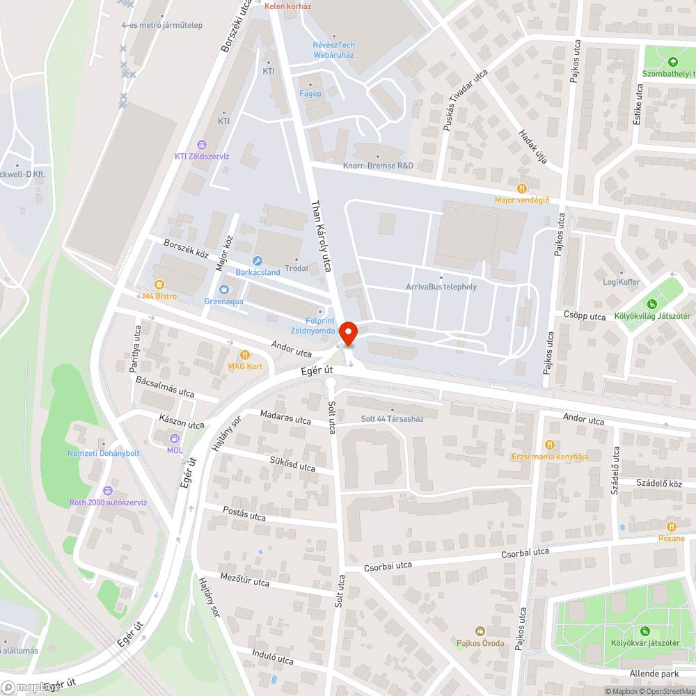 Ritka zöld jelzés bejelentés helye