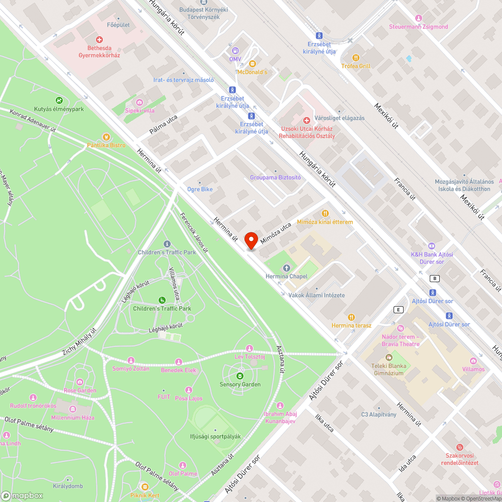 Nagy a kátyú bejelentés helye