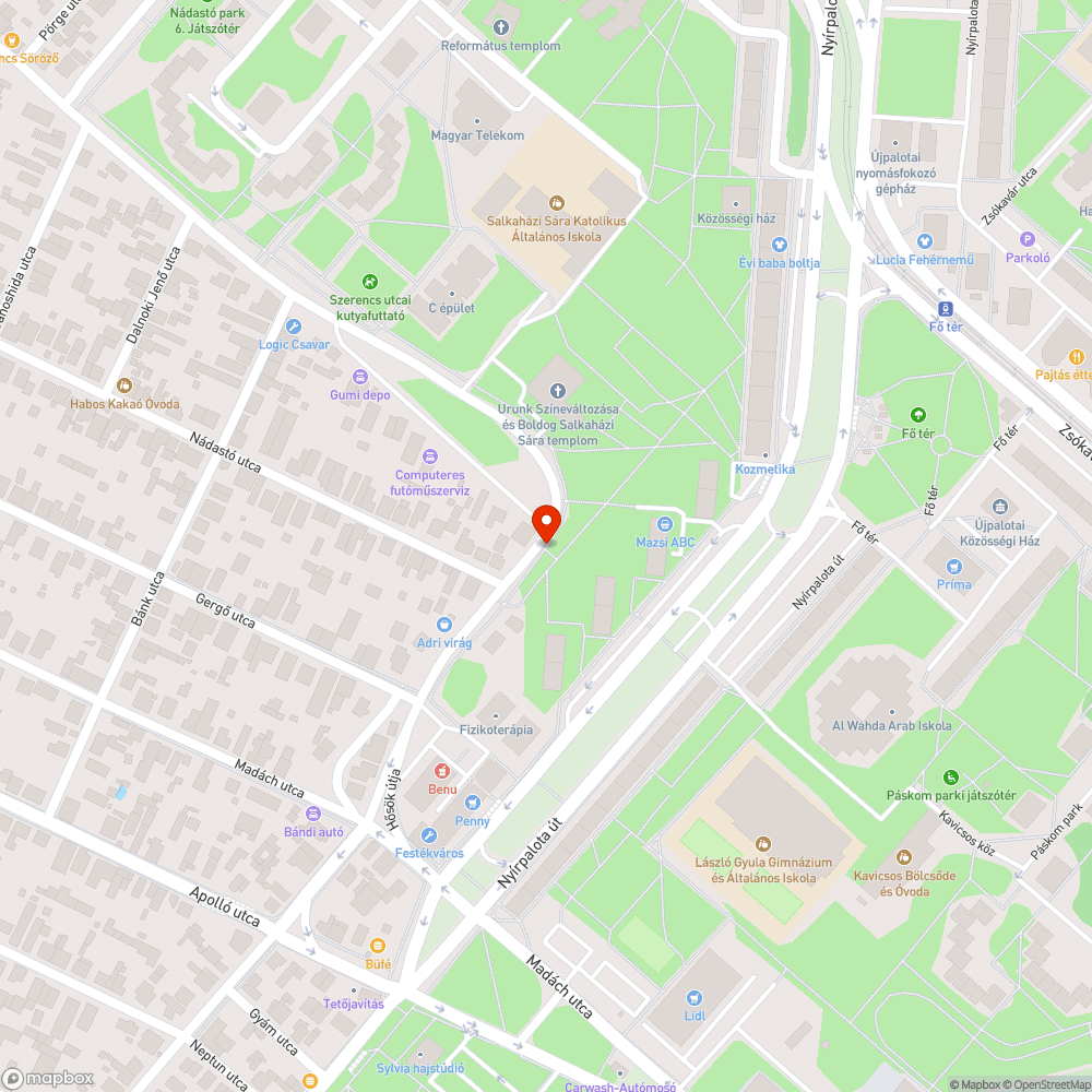 Lomok bejelentés helye