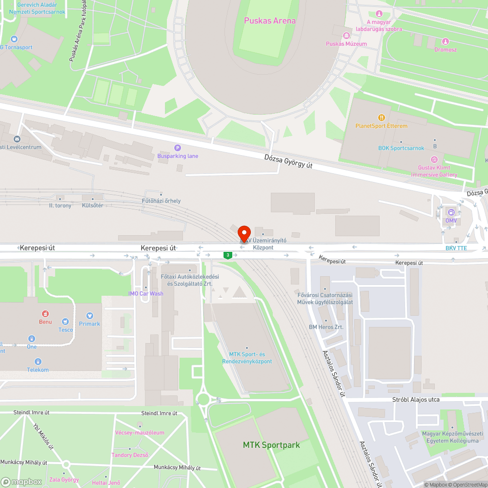 Kátyús dilatáció bejelentés helye