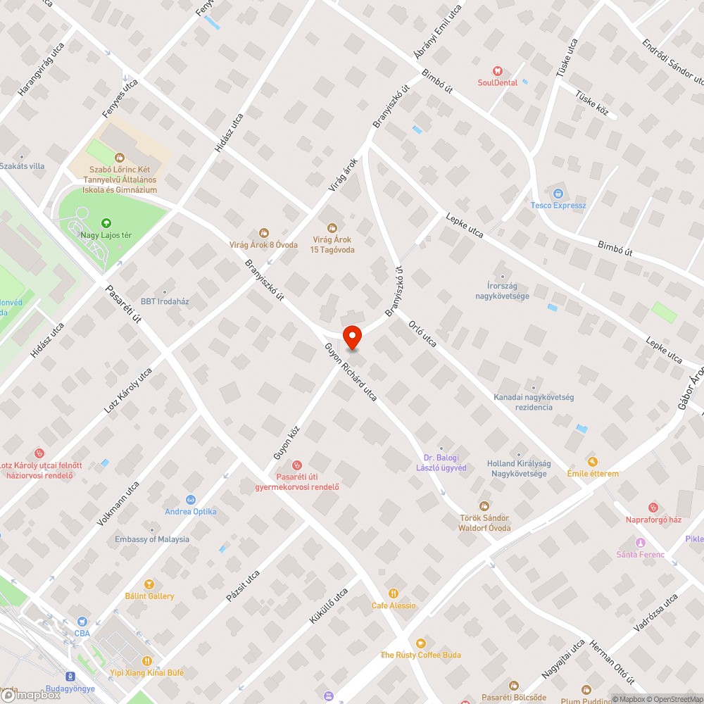 Rendszeres szétszórt szemét bejelentés helye