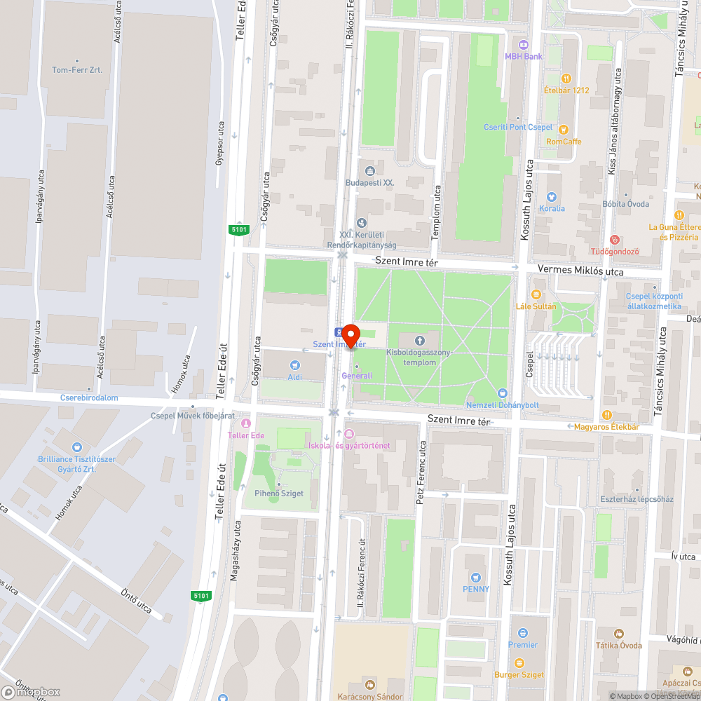 Buszmegálló háttámlasz bejelentés helye