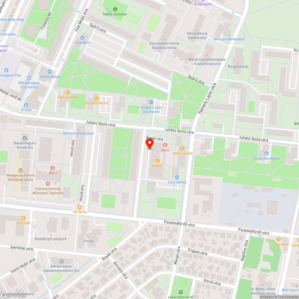 Kivont gépjármű bejelentés helye