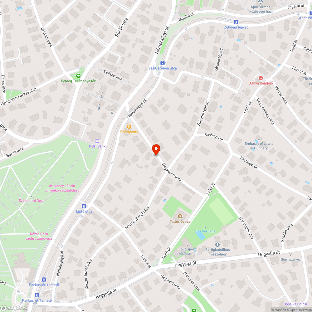 Nem égő lámpák bejelentés helye