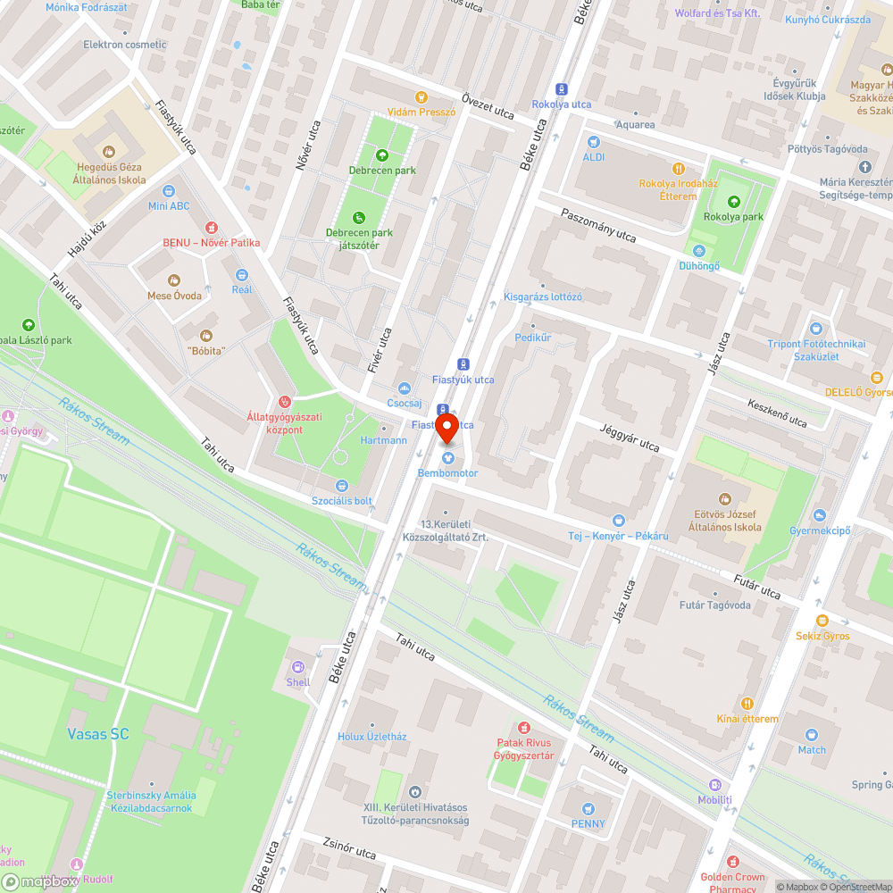 Kiszáradt facsemete bejelentés helye