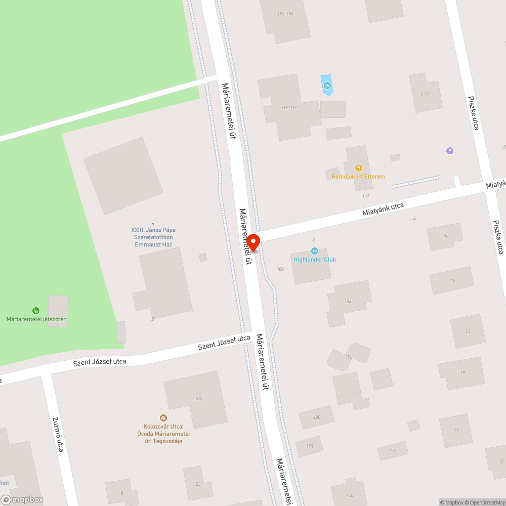 Veszélyes villanyoszlop bejelentés helye