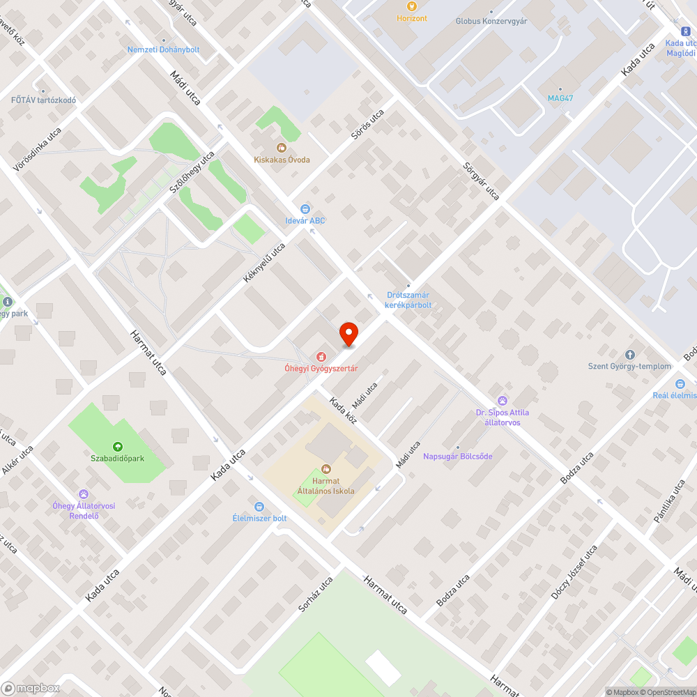 Bűzölgő kuka bejelentés helye