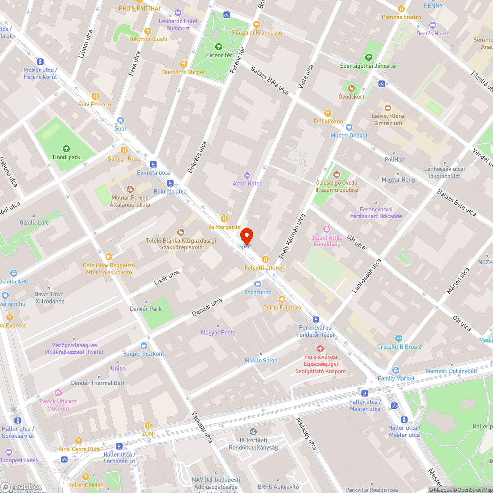 Graffitis Telekom műszekrény bejelentés helye