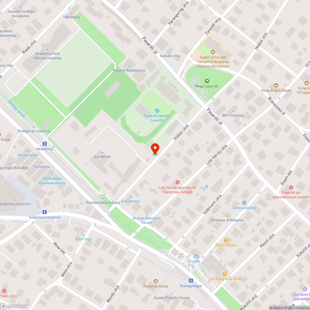 Roncs lerakat bejelentés helye