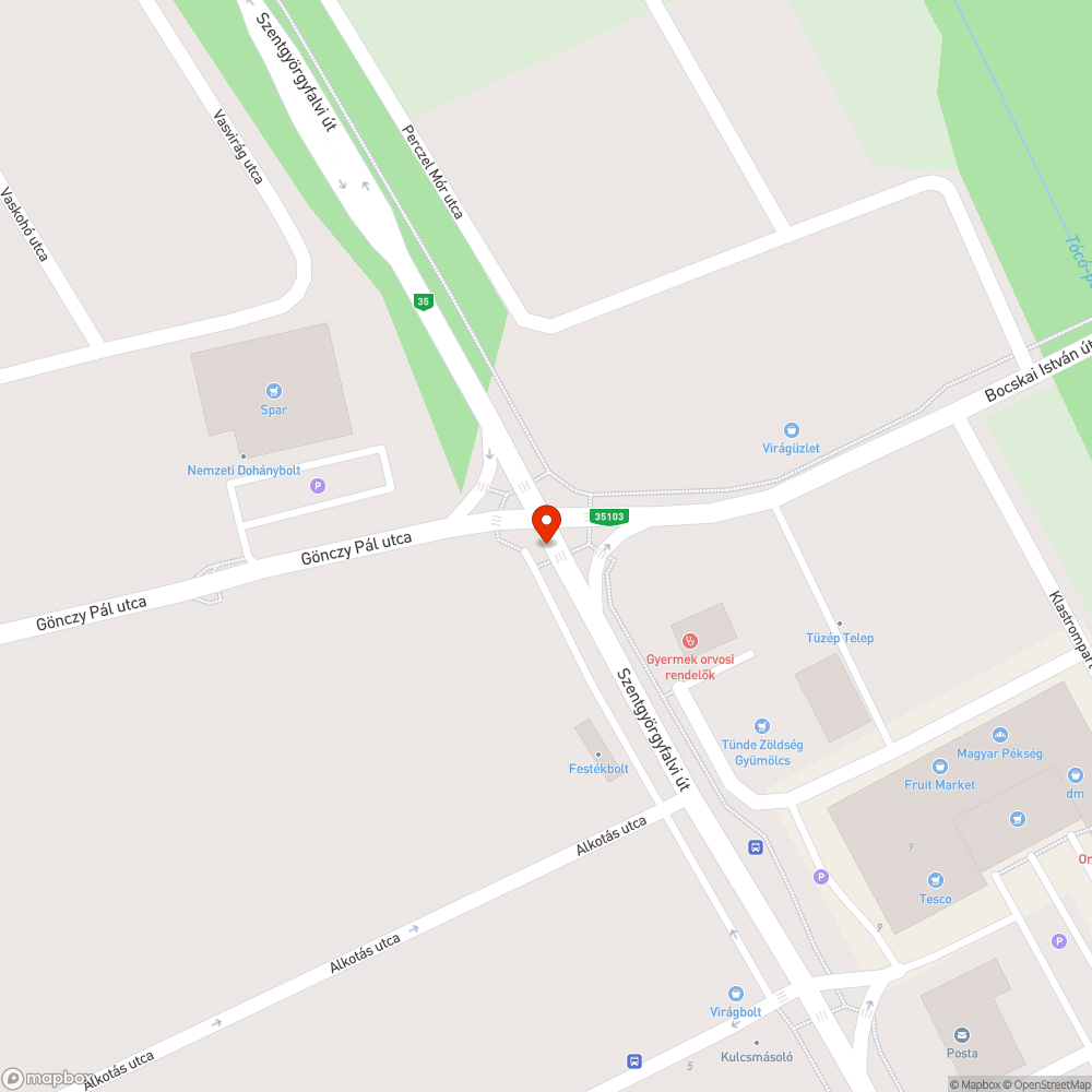 Lekopott zebra bejelentés helye