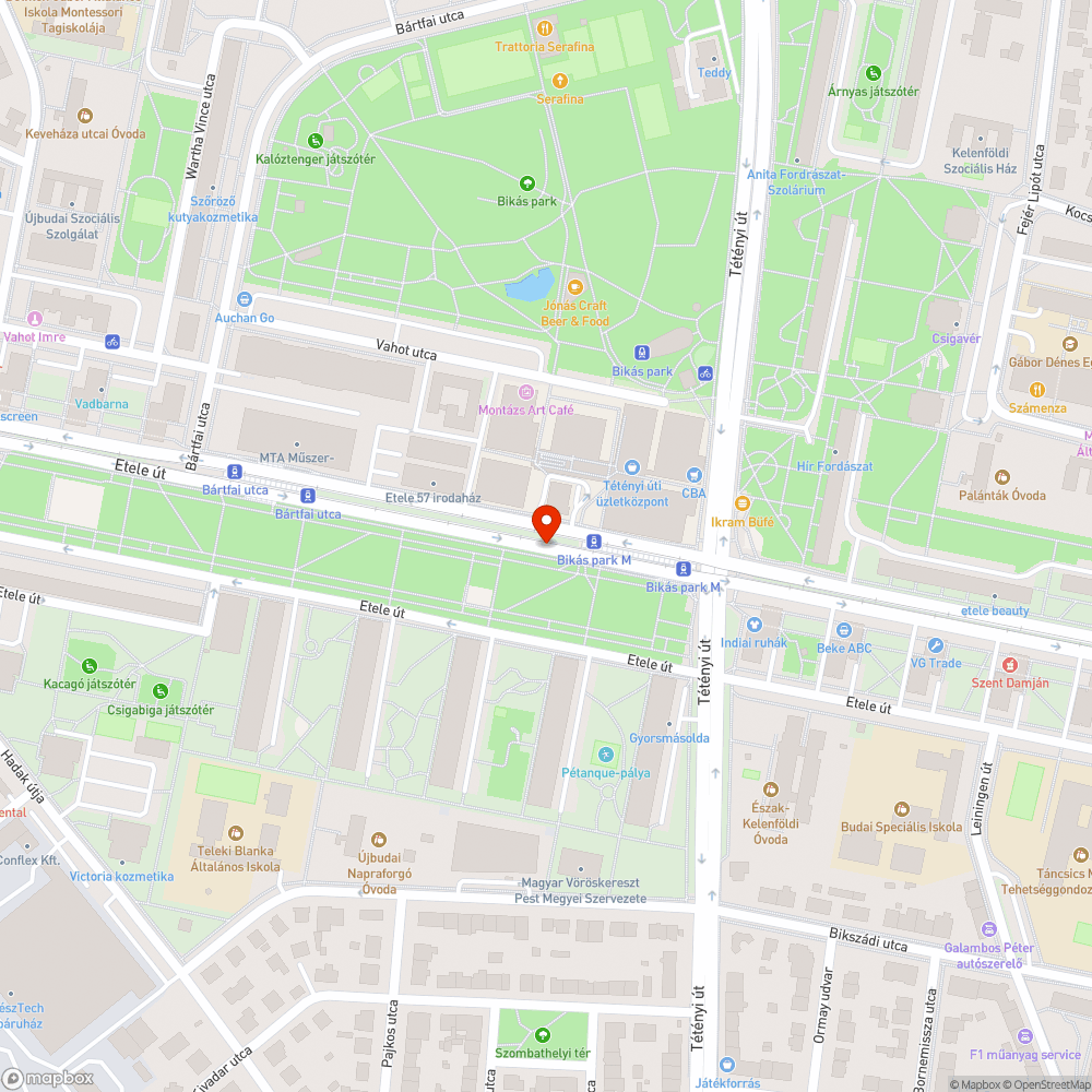 Kialakulóban lévő tó bejelentés helye