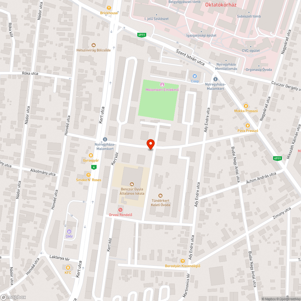 Korlát rozsdásodás bejelentés helye