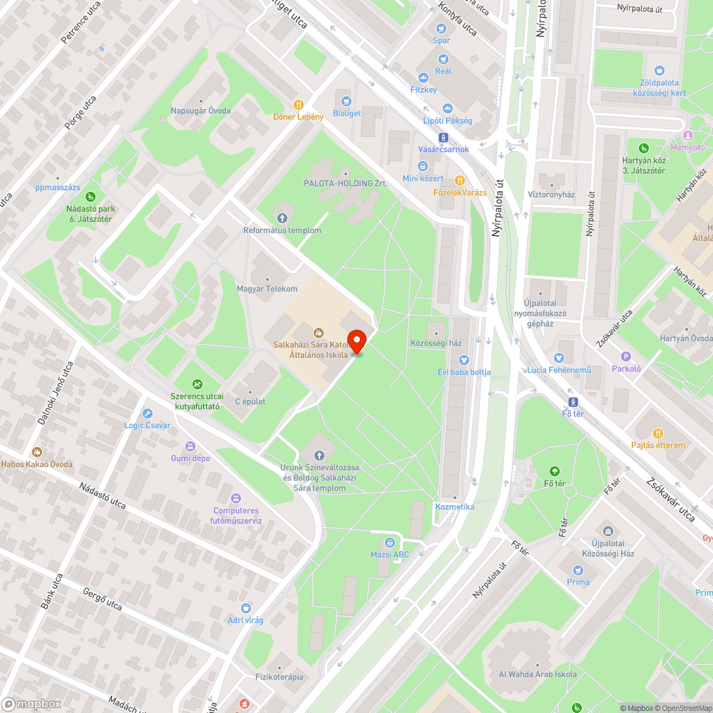 Illegális szemétlerakat bejelentés helye