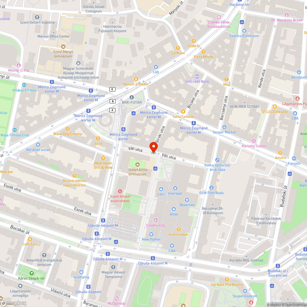 Görbe tábla bejelentés helye