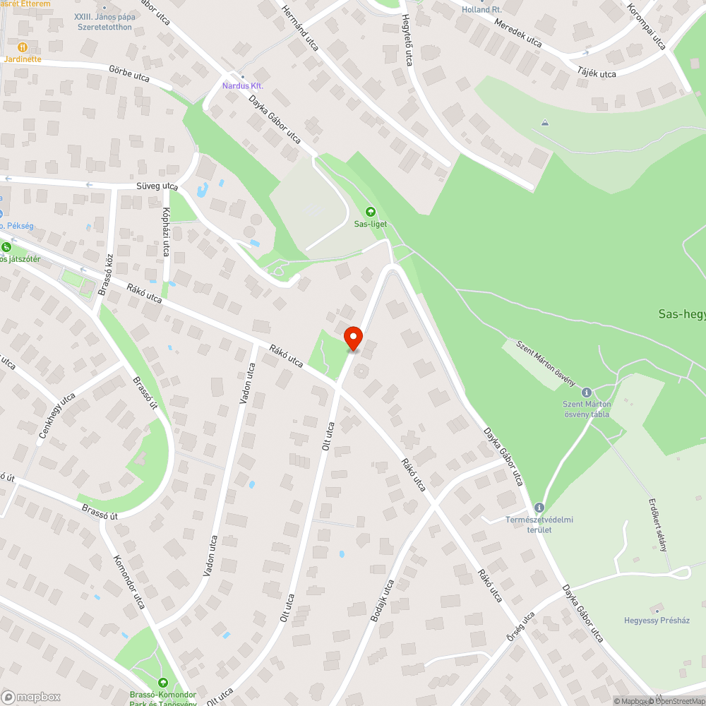 Balesetveszélyes lefolyórács bejelentés helye